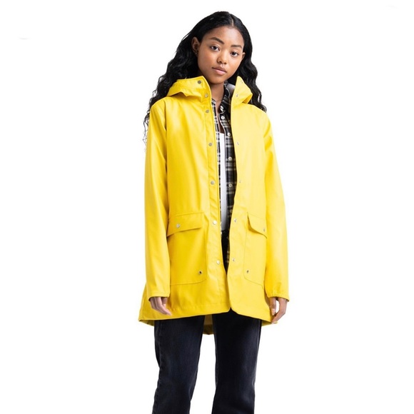 Herschel Womens Parka Cyber Yellow Rain 